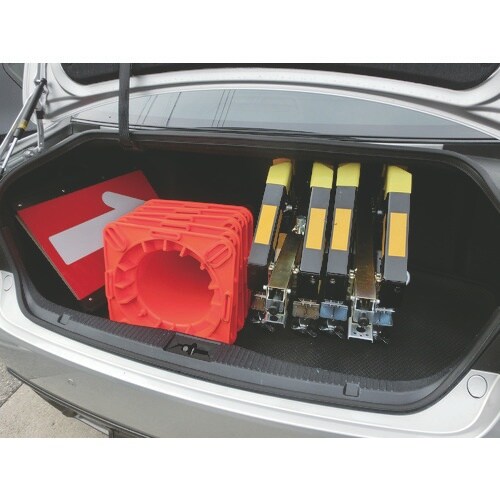 グリーンクロス 安全柵 可搬式車両阻止アングル J