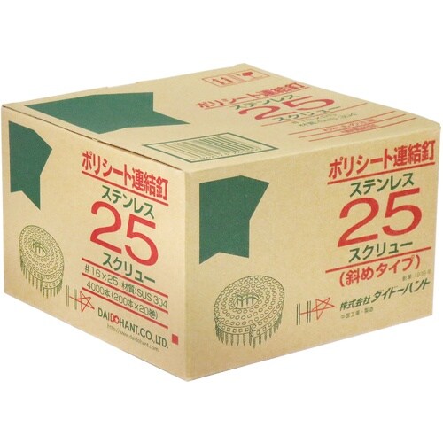 DAIDOHANT ポリシートステン平スクリュー