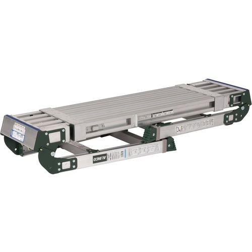 アルインコ 伸縮天板・伸縮脚付足場台