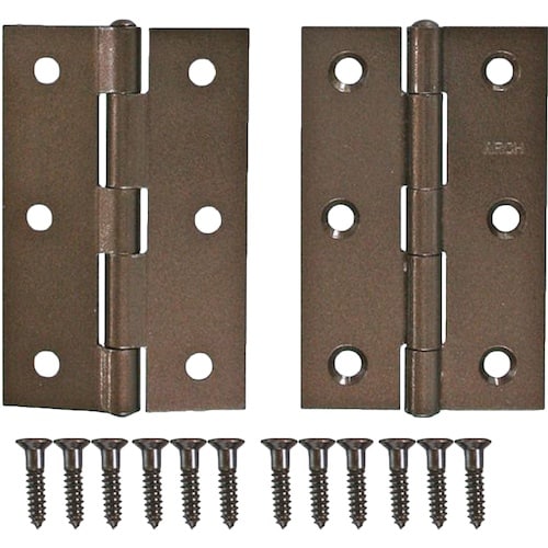 WAKI 厚口カラー丁番 VE‐022 76mm