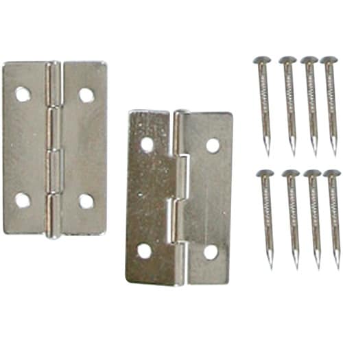 WAKI 真鍮Nメッキ巾広丁番 VF‐092 18