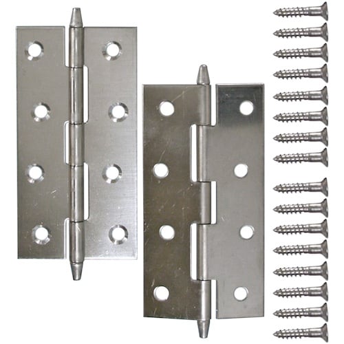 WAKI ステンロング丁番 VF‐024 76mm