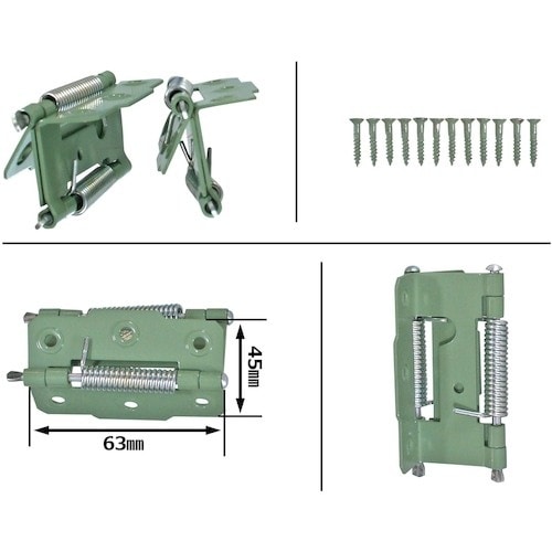 WAKI バネ丁番両開 VF‐110 65mm