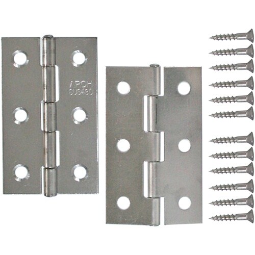 WAKI 薄口ステンレス丁番 VE‐040 51m