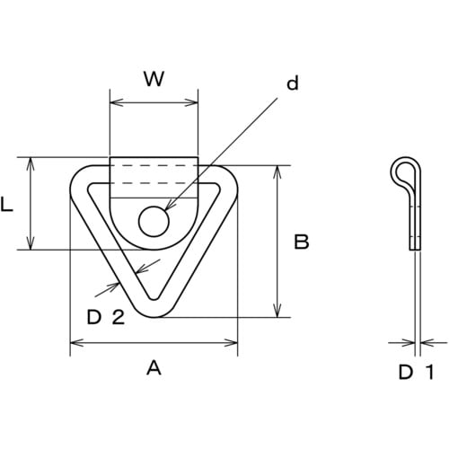 水本 ステンレス グランドフック TFT