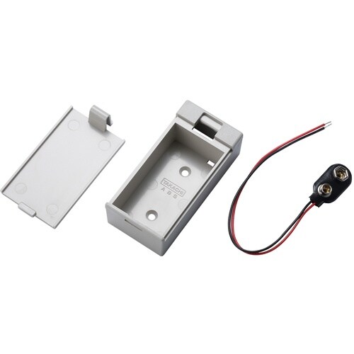 タカチ 外付け電池ボックス(ライトグレー)006P