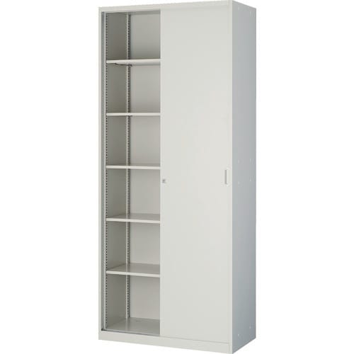 TRUSCO ユニット型壁面書庫 スチール引違い