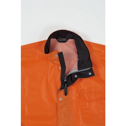 カジメイク ディフェンドレインスーツ オレンジ L