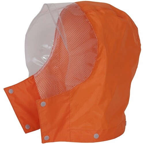 カジメイク ディフェンドレインスーツ オレンジ 4