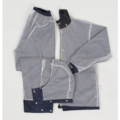 カジメイク ディフェンドレインスーツ ネイビー S