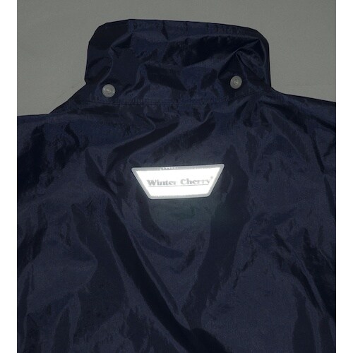 カジメイク ディフェンドレインスーツ ネイビー S