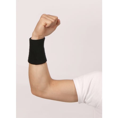 カジメイク 6552 リストバンドロング ブラック