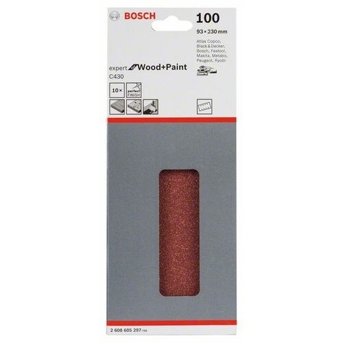 ボッシュ ペーパーPSS180#100R/10