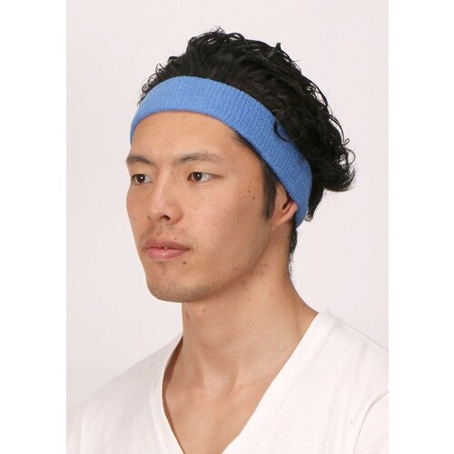 カジメイク 6551 ヘアーバンド スカイブルー