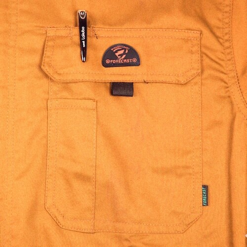 カジメイク 6609 T/C長袖股ハギつなぎ服 ブ