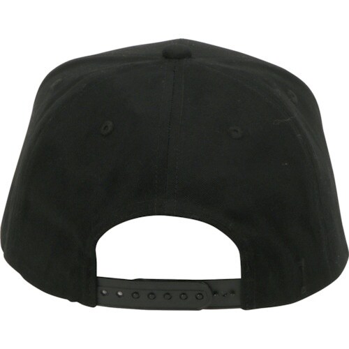 カジメイク 6517 フラットキャップ ブラック