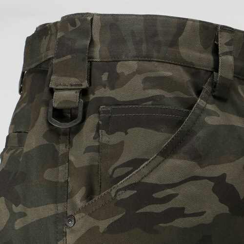 カジメイク 6794 T/C迷彩ストレッチカーゴ