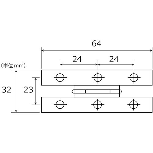 WAKI アンティック丁番ミニ TW‐278 H型