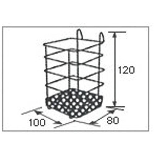 WAKI ポケット引掛けカゴ 大