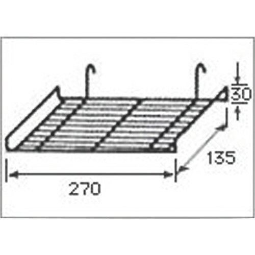 WAKI ワイド引掛けカゴ 小 白