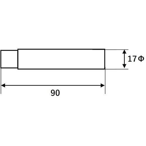 WAKI スリム円筒戸当り BH−800