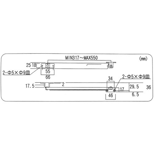 WAKI エイトストッパー AT004 U3021