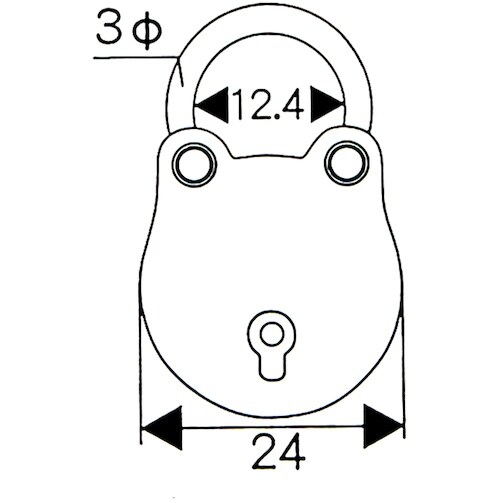 WAKI アクセサリーロック IB−130 #11