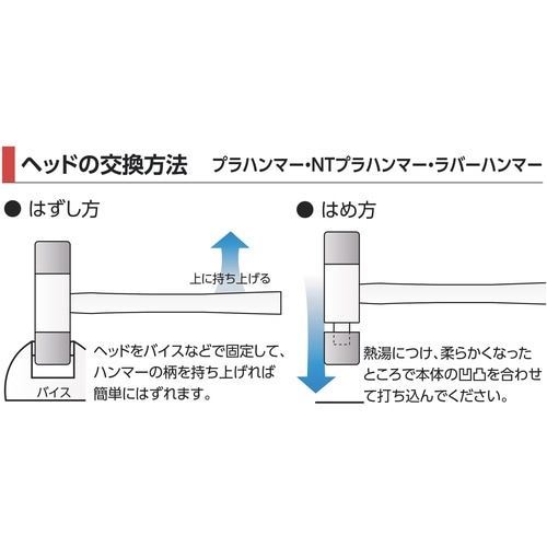 OH プラハンマー替頭ヘッド スライドパック(2個