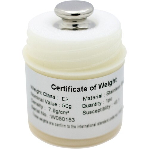 A&D 校正用分銅 OIML型円筒分銅 E2級 5