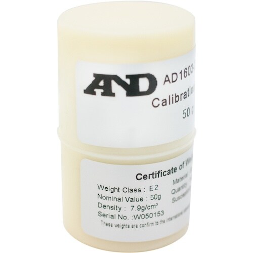 A&D 校正用分銅 OIML型円筒分銅 E2級 5