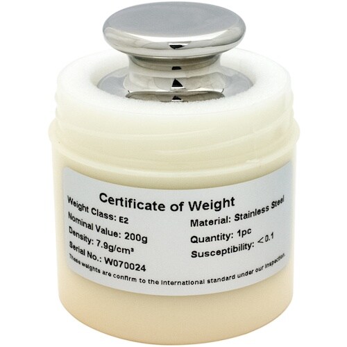 A&D 校正用分銅 OIML型円筒分銅 E2級 2