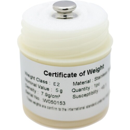 A&D 校正用分銅 OIML型円筒分銅 F1級 5