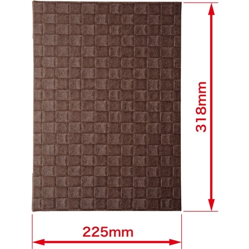 OP メニューファイル レザー調 A4 4頁