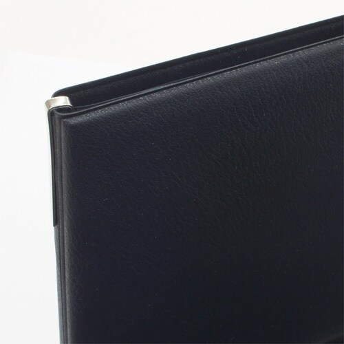 OP メニューファイル レザー調 B5 4頁 茶