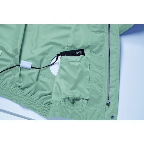 空調服 ポリエステル製ワークウェアのみ シルバー