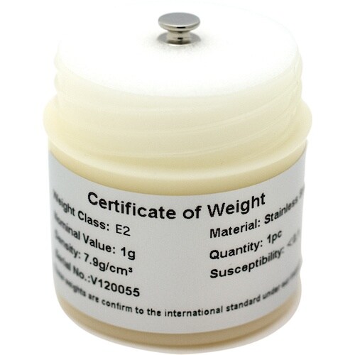 A&D 校正用分銅 OIML型円筒分銅 E2級 1