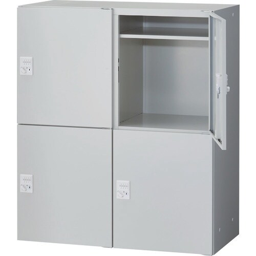 TRUSCO ユニット型壁面書庫 パーソナル2列2