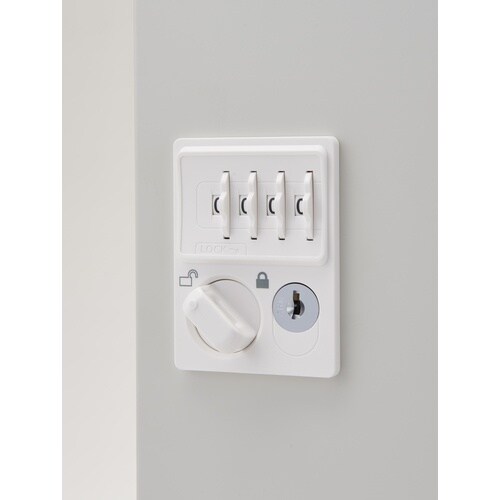 TRUSCO ユニット型壁面書庫 パーソナル2列2