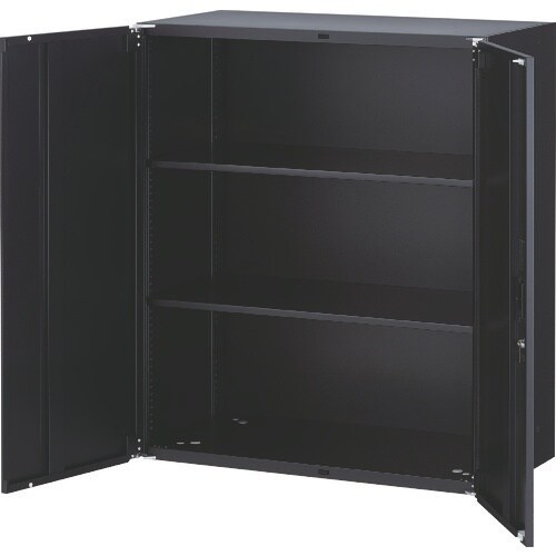 TRUSCO ユニット型壁面書庫 両開き H105