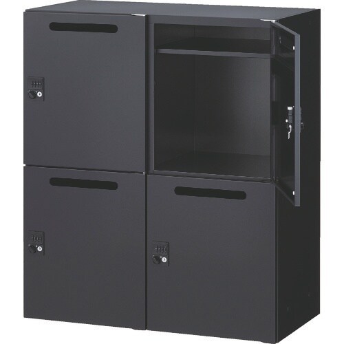 TRUSCO ユニット型壁面書庫 片開パーソナル2