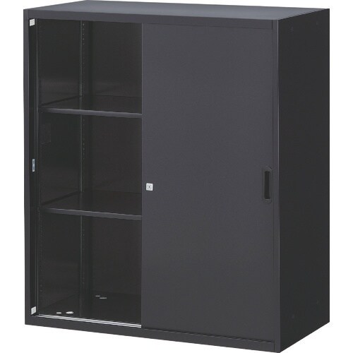 TRUSCO ユニット型壁面書庫 スチール引違い