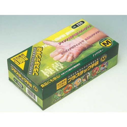 おたふく 255 極薄プラ手(PF) S (100