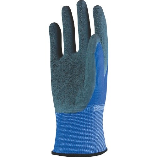 おたふく A−375ブルー13G天然ゴム背抜5P