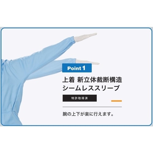 ミドリ安全 クリーンスーツ ベルデクセル VEYS