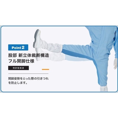 ミドリ安全 クリーンスーツ ベルデクセル VEYS