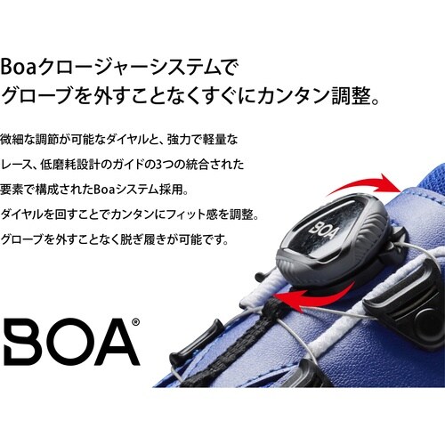 ミドリ安全 Boaシステム 小指保護プロスニーカー