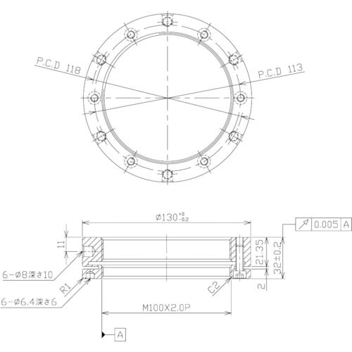 NIKKI 精密ロックナット MKRシリーズ M1