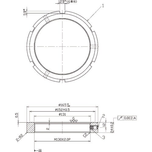 NIKKI 精密ロックナット MRシリーズ M13