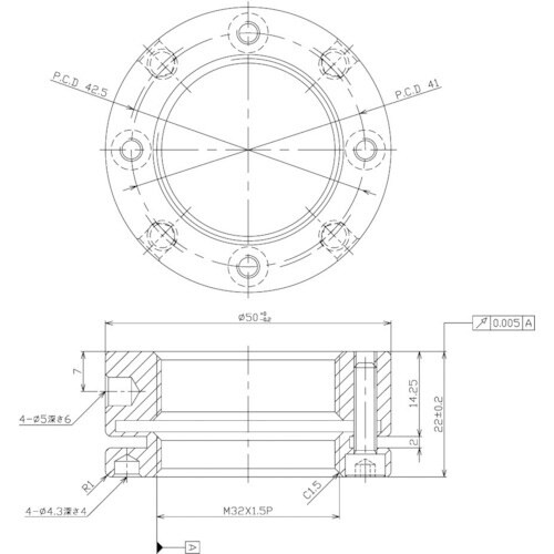 NIKKI 精密ロックナット MKRシリーズ M3