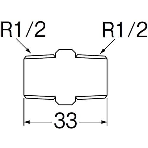 SANEI 砲金ニップル